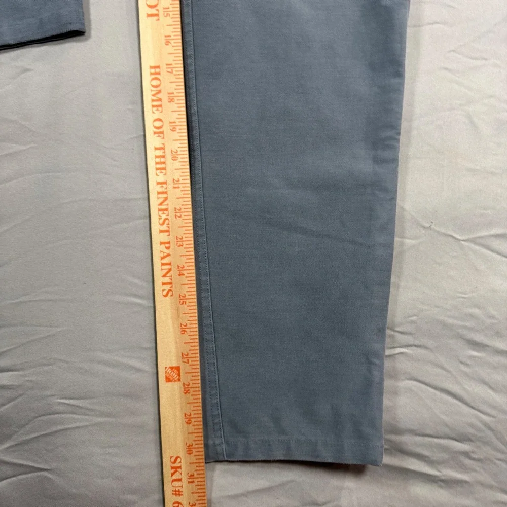 Lululemon ABC Pant Slim 5 Pocket Technical Canvas Slate Blue Grey Mens 33